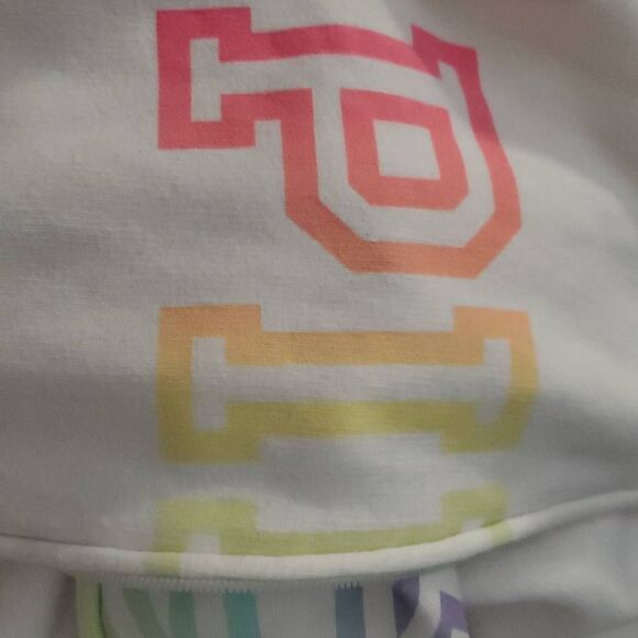 PINK BY VICTORIA'S SECRET WOMENS ZIP FRONT HOODIE - Picture 6 of 7